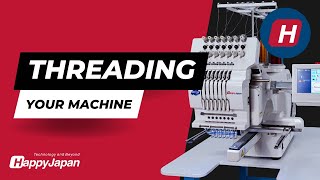 THREADING THE MACHINE TUTORIAL