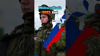 Countries Military Rank 2023 vs. 2024 🗺️⚔️🌍 #shorts #countries #military