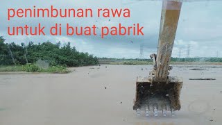 penimbunan rawa buat pabrik di Malaysia