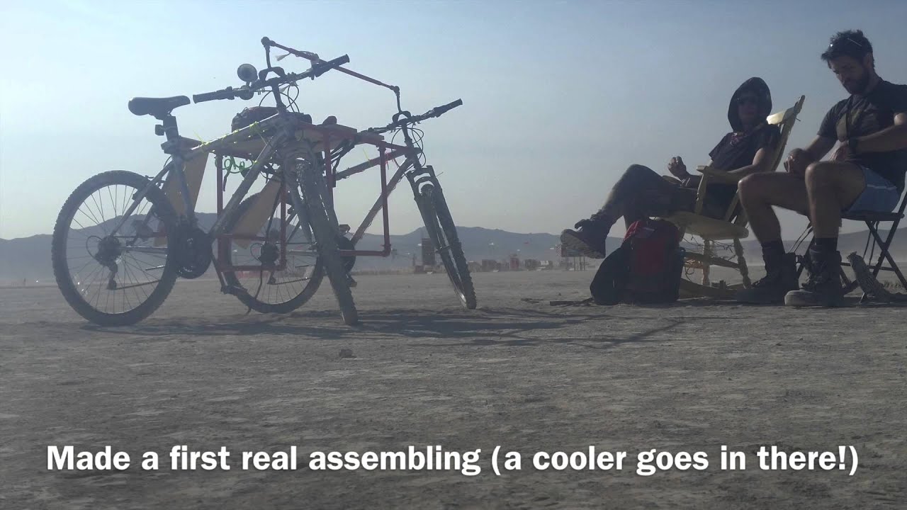 Diy Tandem Bike Youtube