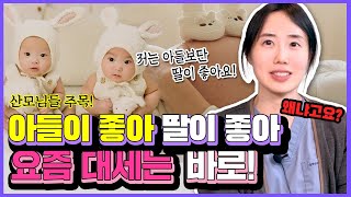 딸이 좋아? 아들이 좋아? 요새 트렌드는! 산부인과 의사의 산부인과 이야기