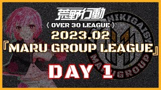 【荒野行動】⚜MARUGROUP LEAGUE⚜ 2月度 Day1【実況 : Bavちゃんねる】