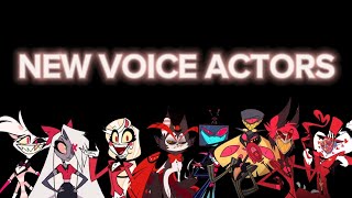 Hazbin Hotel Characters Old and New Voice Actors