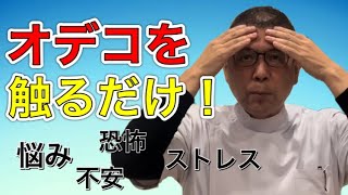 【オデコを触るだけ】悩みや恐怖・不安・ストレスを簡単に解消するセルフケア！