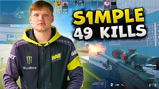 S1MPLE СДЕЛАЛ 49 ФРАГОВ!! СИМПЛ ИГРАЕТ ПОТНУЮ КАТКУ С ДОПАМИ НА 3000 ELO!! CS2