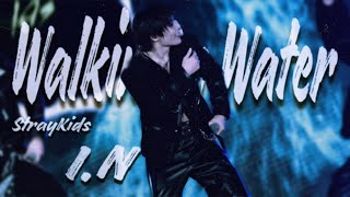 [4K] 241215 MUSICBANK GLOBAL FESTIVAL in JAPAN 'Walkin On Water' 스트레이키즈 아이엔 직캠 StrayKids I.N fan cam