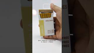 Honeyrose Vanilla Flavored Herbal Cigarettes Helps Quit Smoking In About 3 Weeks #fakecigarettes