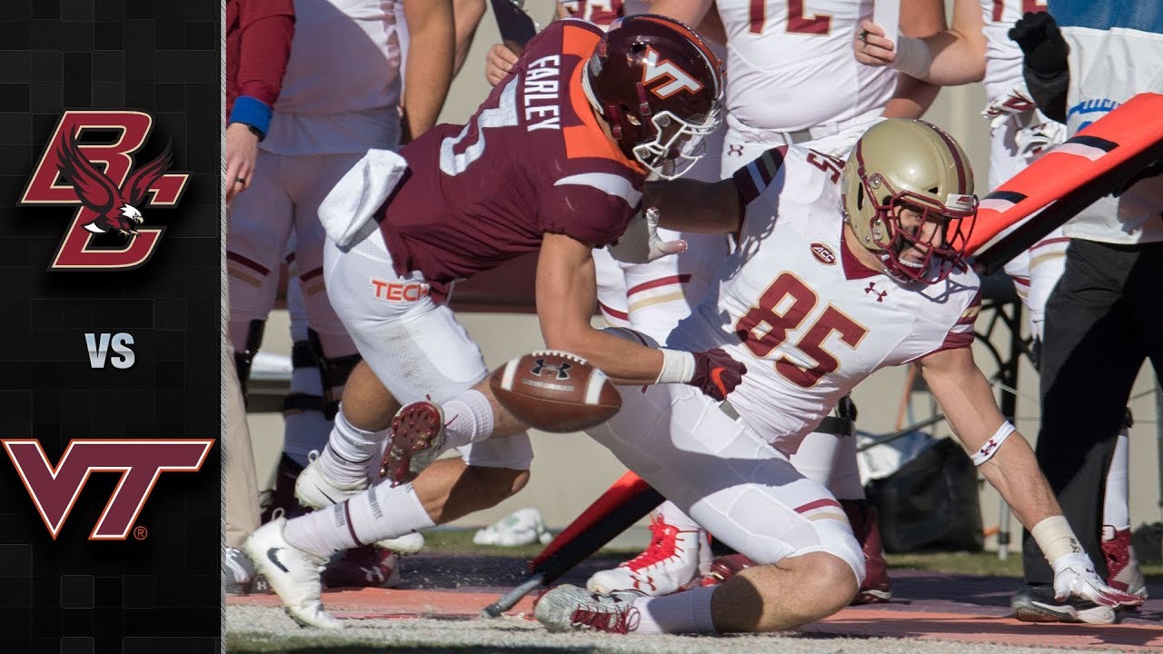 Boston College Vs. Virginia Tech Football Highlights (2018) - YouTube