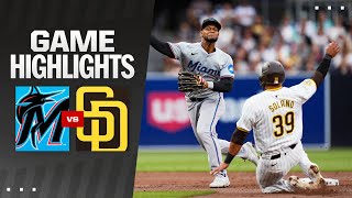 Marlins vs. Padres Game Highlights (5/28/24) | MLB Highlights