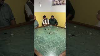 Unstoppable Carrom Streak: Red Pot \u0026 Cover Mastery! 🎯 #CarromShorts #Viral