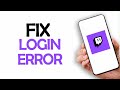 How To Fix And Solve Twitch App Login Error