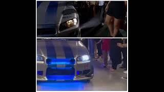 Paul Walker Nissan Skyline R34 from 2Fast 2Furious and in Real Life