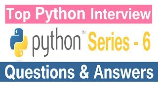 Python Interview Questions and Answers: Top 10 Things You Should Know | Harisystems
