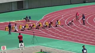 2018東日本実業団陸上100予選11組