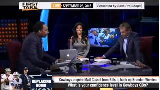 Espn Sport Today 9 23 2015 Cowboys Acquire Matt Cassel From Bills For Brandon Weeden