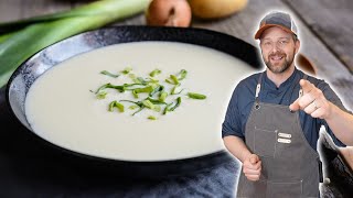 Classic Potato Leek Soup Recipe (Vichyssoise) | Creamy Comfort in Every Spoonful