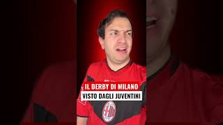 MILANISTI, JUVENTINI, INTERISTI E IL DERBY DI MILANO 🤣 - Alessandro Vanoni #calcio #derby #shorts