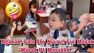 Gala Sky Pulang Sekolah Nyuruh Fuji Masak, \