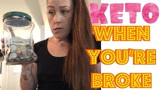HOW TO DO KETO ON A TIGHT BUDGET | Tips for a budget friendly keto diet