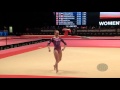 MILLER Larrissa (AUS) - 2015 Artistic Worlds - Qualifications Floor Exercise