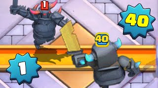 💀Level 1 vs Level 40 ...Min vs Max LVL