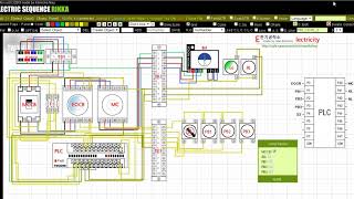 [리카전기시퀀스] 3가지의 PLC 래더를 통합한 전기자동화 시퀀스 동작