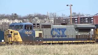 #14063 CSX #8863 YN2 CSX #9042 YN2 \u0026 CSX #7724 YN3