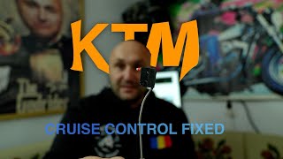 KTM890  cruise control not working || problem solved cheap