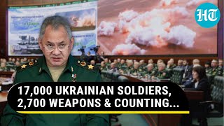 Russia's Shoigu Confirms Army 'Wiped Out' 17,000 Ukrainian Troops, Three Western Tanks This Month