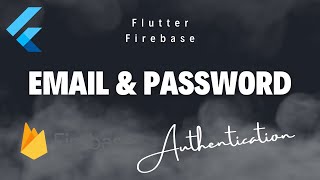 Email & Password Authentication in Flutter using Firebase | Flutter | Firebase | speed code