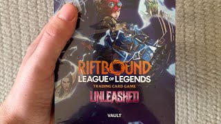 Riftbound Unleashed Vault Opening