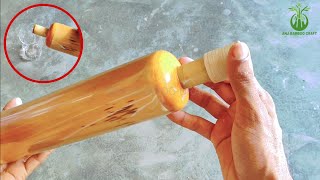 How do I use bamboo bottles at home? it's amazing