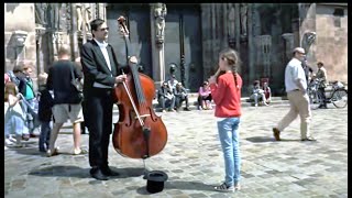 A Little Girl Plays For A Street Musician And Gets The Best Surprise In Return