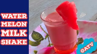 Watermelon Milkshake || ఎంతో రుచికరంగా ఉండే పుచ్చకాయ మిల్క్ షేక్  జ్యూస్ || Summer Drinks #shorts