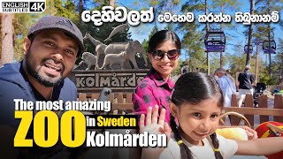 Kolmården Wildlife Park [Englich CC] Sweden ලොකුම ZOO එකේ Cable Car Tour \u0026 Dolphin Show බලපු හැටි