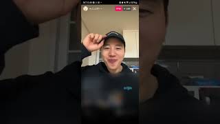 20240323 멜로망스 김민석 인스타 라방(이사기념)