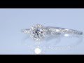 1.47ct round brilliant diamond halo engagement ring set gia cert appr $5k lcrings.com price $2495