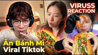 Hiền Lương ăn Bánh Mì Viral TikTok | ViruSs Reaction