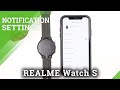 How to Enable iPhone Notifications on REALME Watch S – Manage Notifications