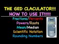 The GED Calculator How to Use it