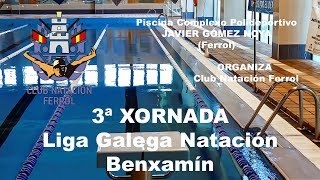 Liga Gallega de Natación Benjamín / 3ª Jornada (19.02.2022) - Full HD