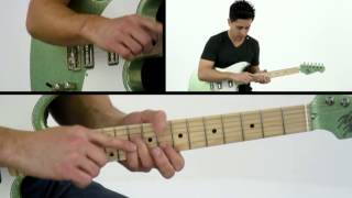 Texas Blues Guitar Lesson - #55 - Rhythm Factory - Corey Congilio