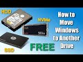 How to Migrate Windows to Another Drive\HDD - SSD - NVMe\Clone Windows 11,10,8.1 and 7.➡️The Free