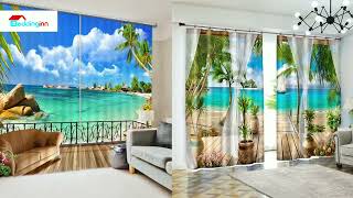 3D Scenery Curtains