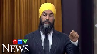 NDP Leader Singh questions PM on long-term care homes