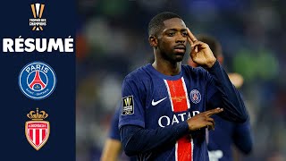 But Ousmane Dembélé 90+2 | PSG vs Monaco 1-0 Résumé | Trophée des Champions 2024/25