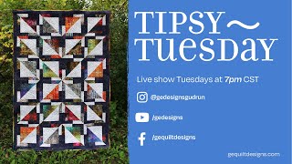 Gudrun Erla of GE Designs Tipsy Tuesday #127, November 16th, 2021