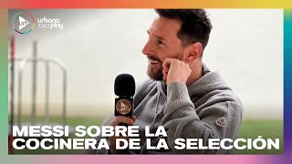 Leo Messi sobre el abrazo con la cocinera de la Selección | #MessiEnUrbanaPlay #Perros2023