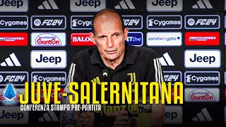 Conferenza Allegri pre Juve-Salernitana: "Sul mio futuro abbiate pazienza. Djalò potrebbe giocare"