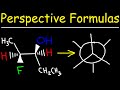 How To Convert a Perspective Formula to a Newman Projection